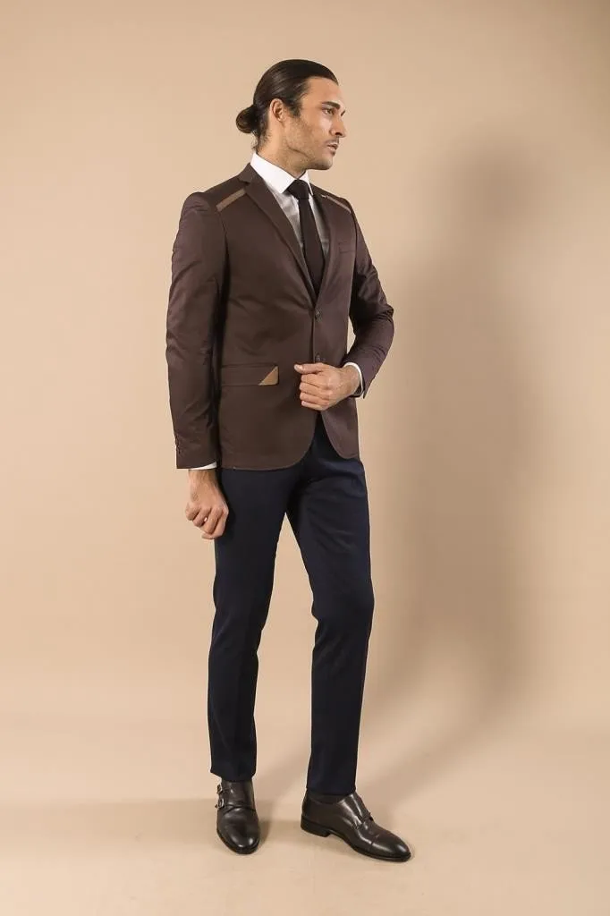 15565 Brown Blazer