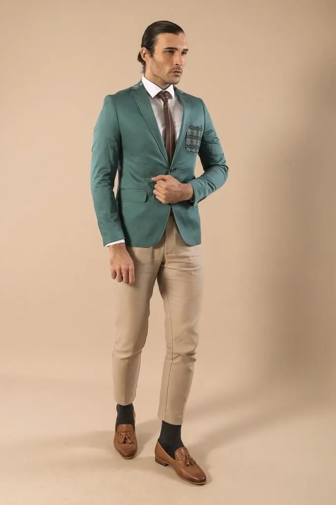 15588 Green Blazer