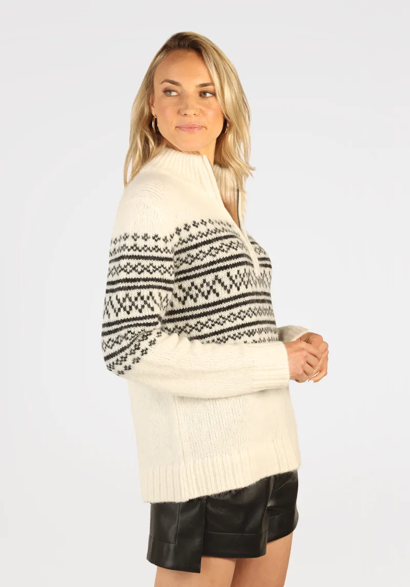 Apres 1/2 Zip Sweater