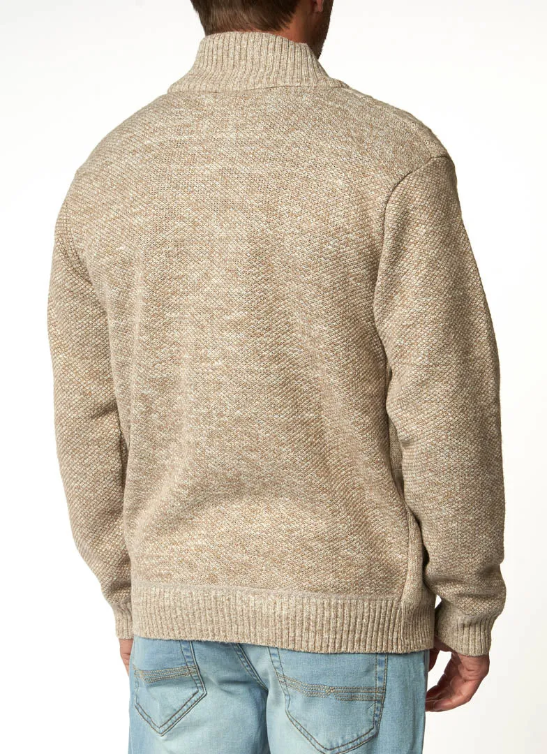 Buffalo Walkley Full Zip Sherpa Sweater