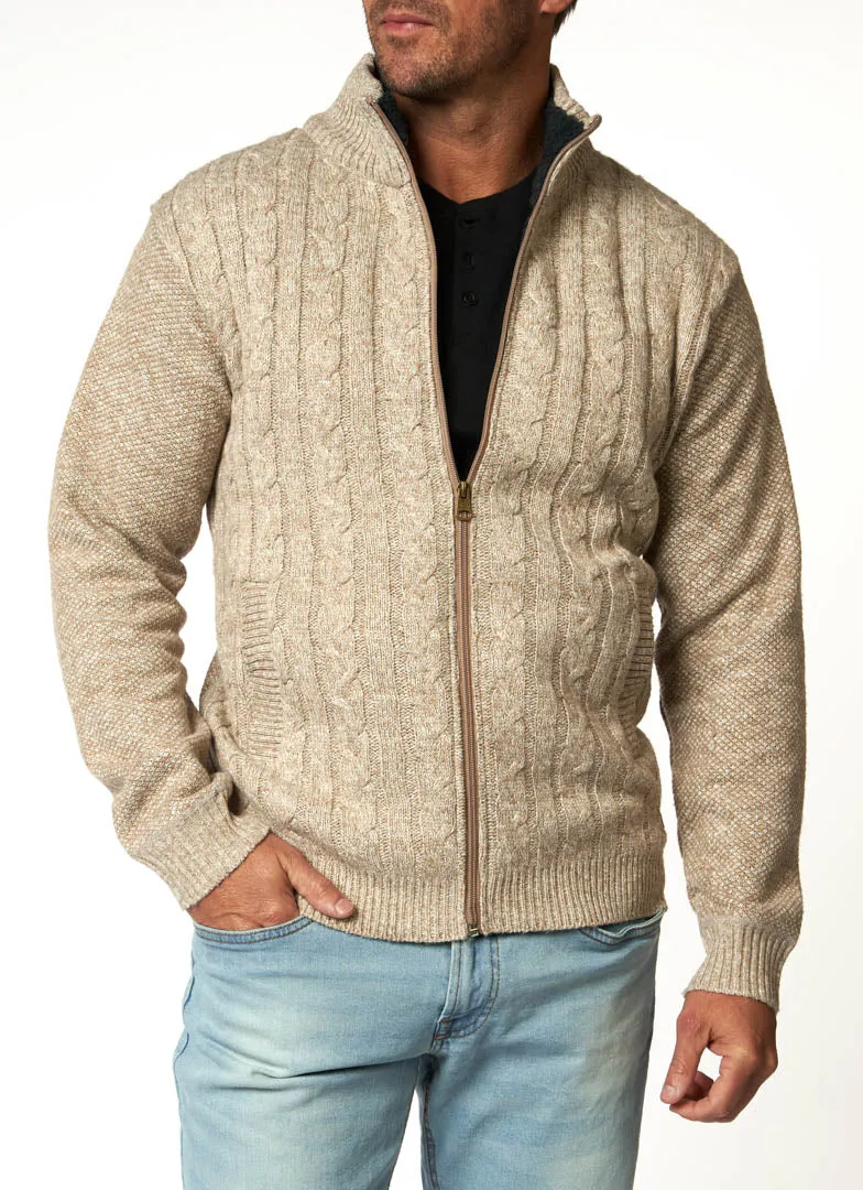 Buffalo Walkley Full Zip Sherpa Sweater