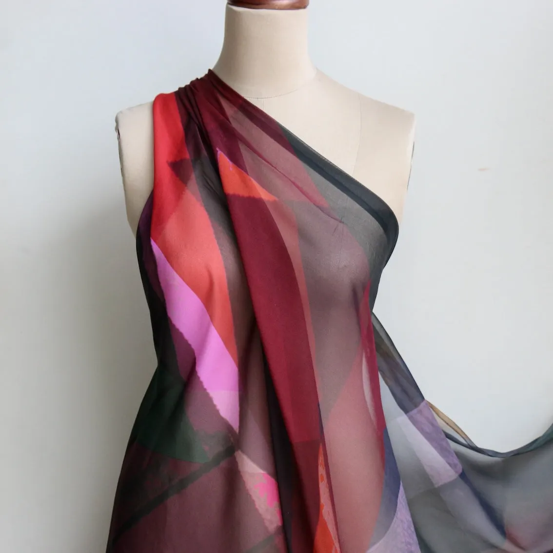 Colour Theory Silk Georgette