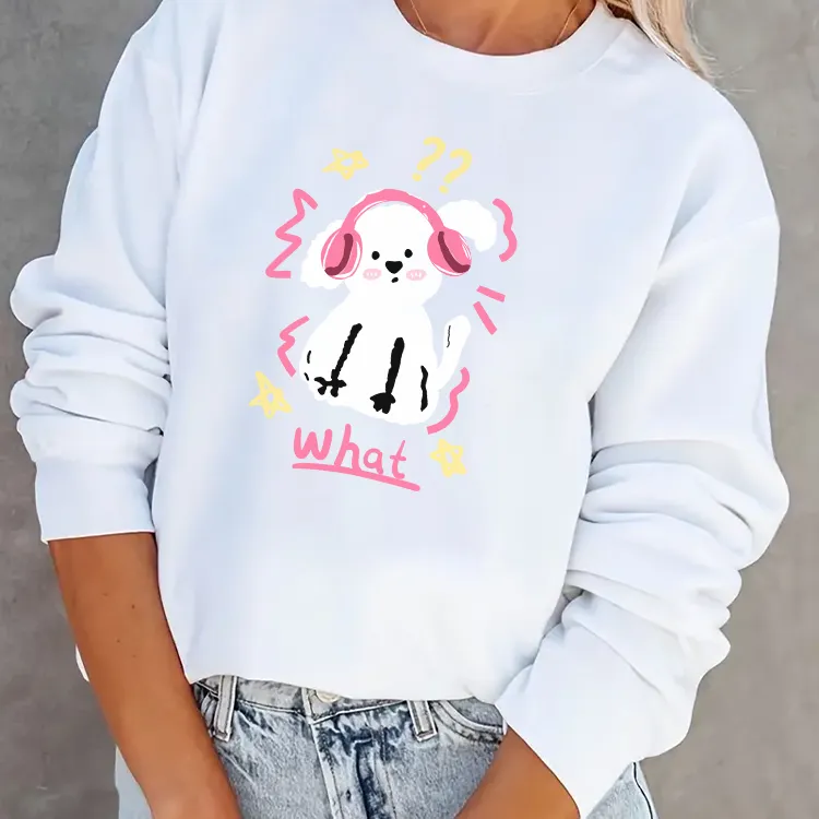 Dog Cartoon Fun Pattern T-Shirts, Hoodies, Sweatshirts