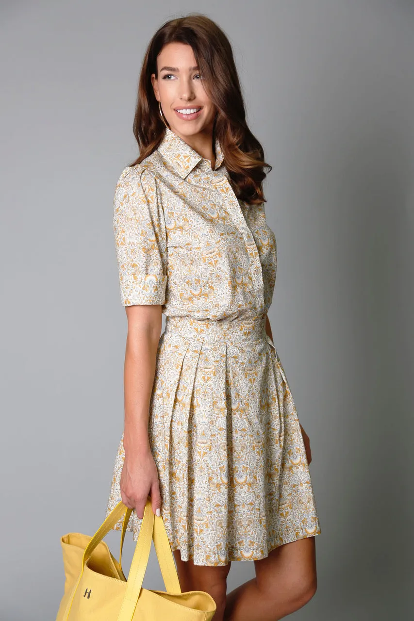 Eleanor Skirt Yellow Print