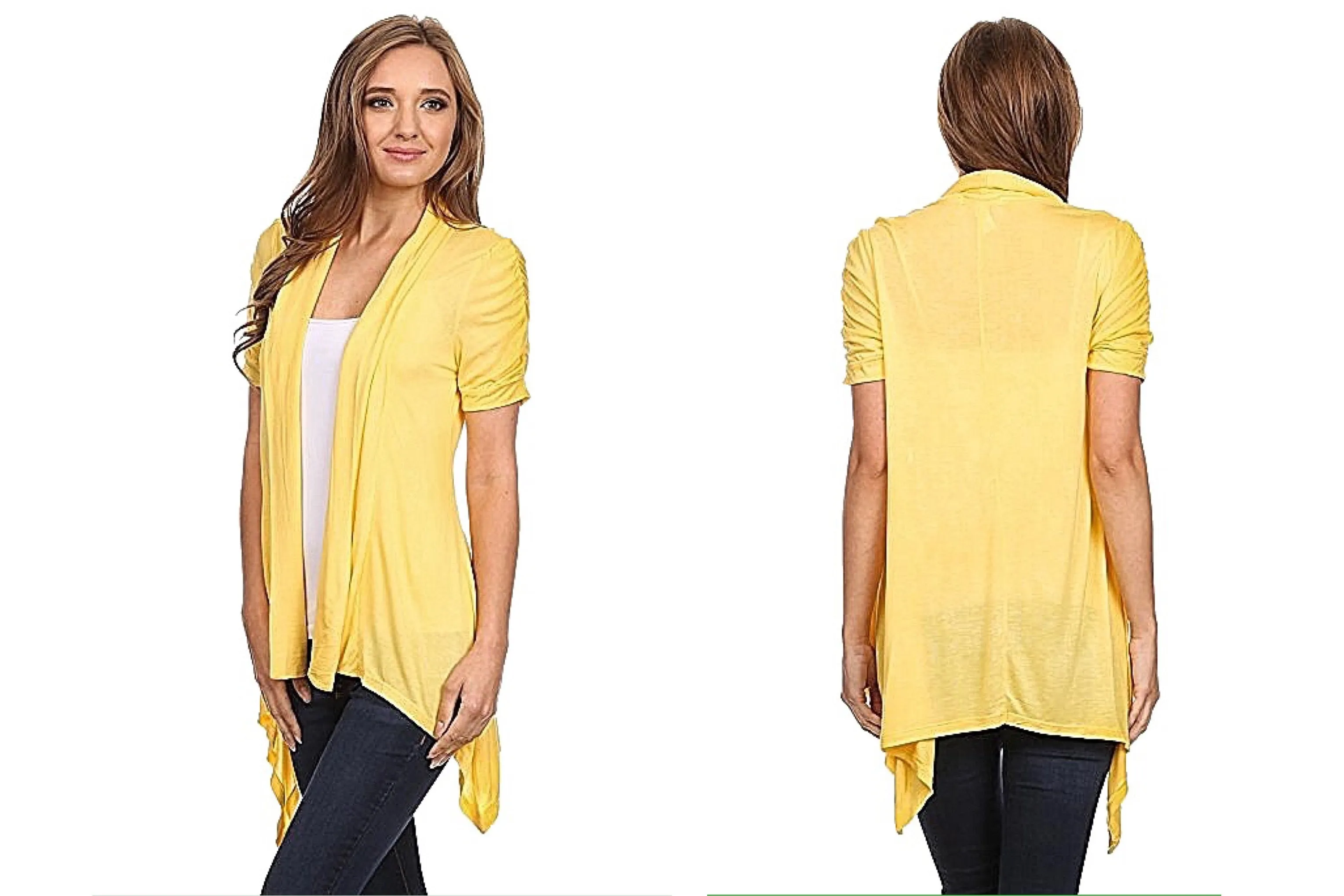 Everyday Flyaway Draped Cardigan