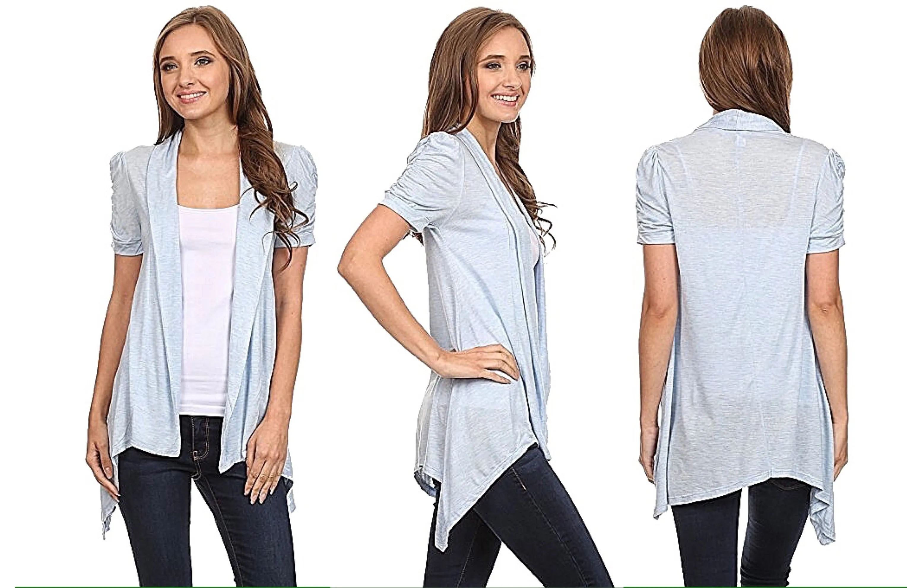 Everyday Flyaway Draped Cardigan