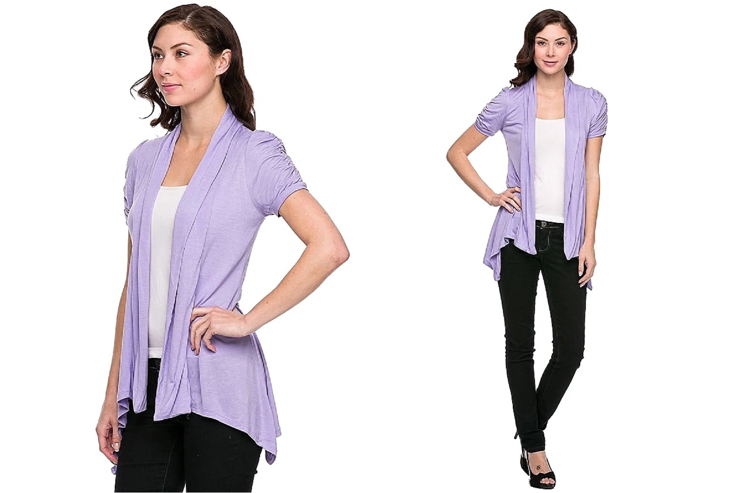 Everyday Flyaway Draped Cardigan