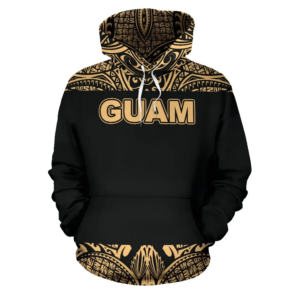 Guam All Over Hoodie - Gold Bamboo Version - BN04