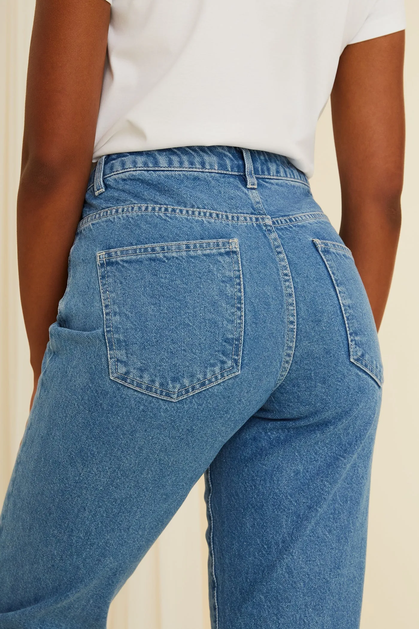 Holly Five-Pocket Jeans Blue