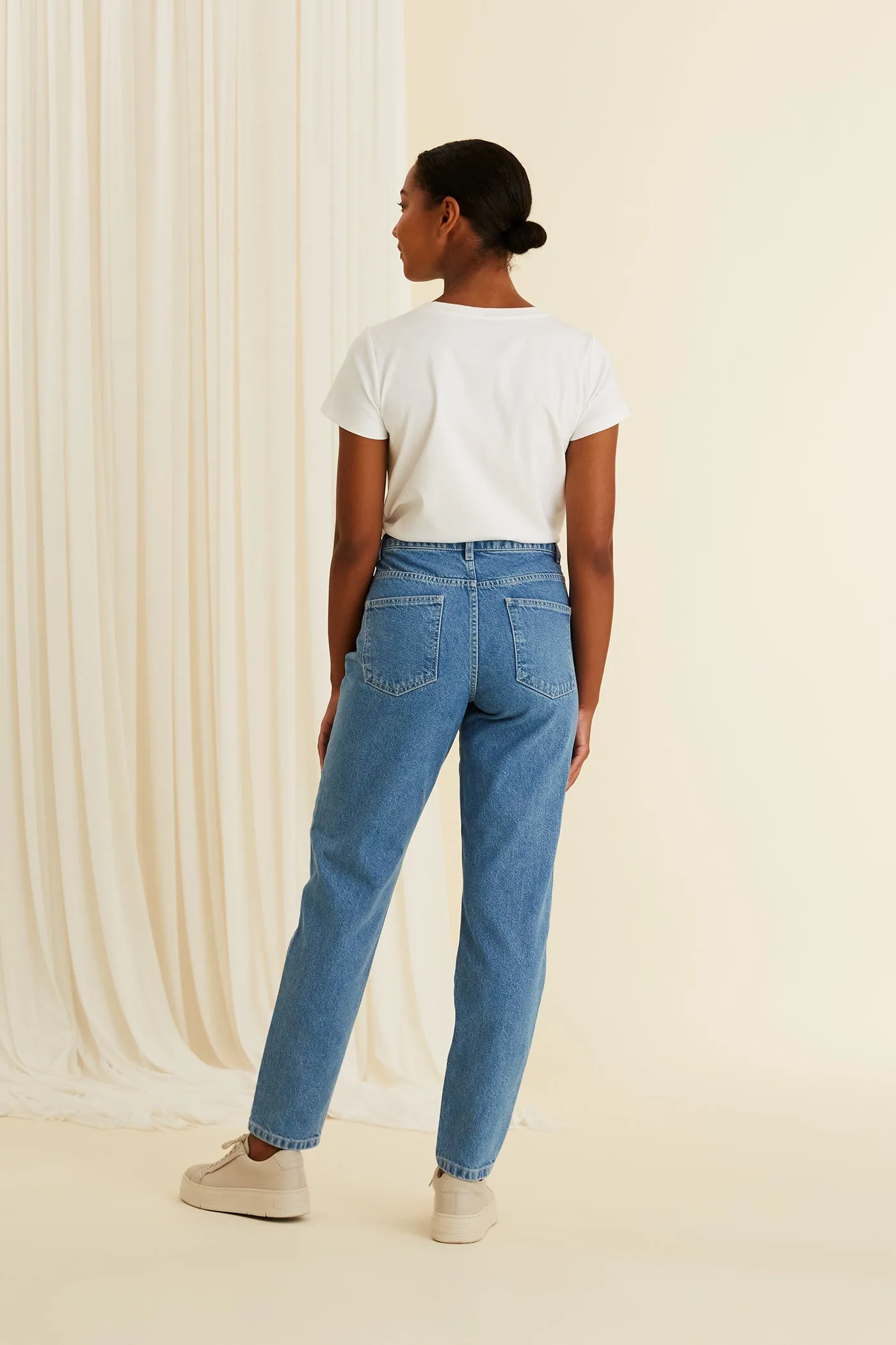 Holly Five-Pocket Jeans Blue