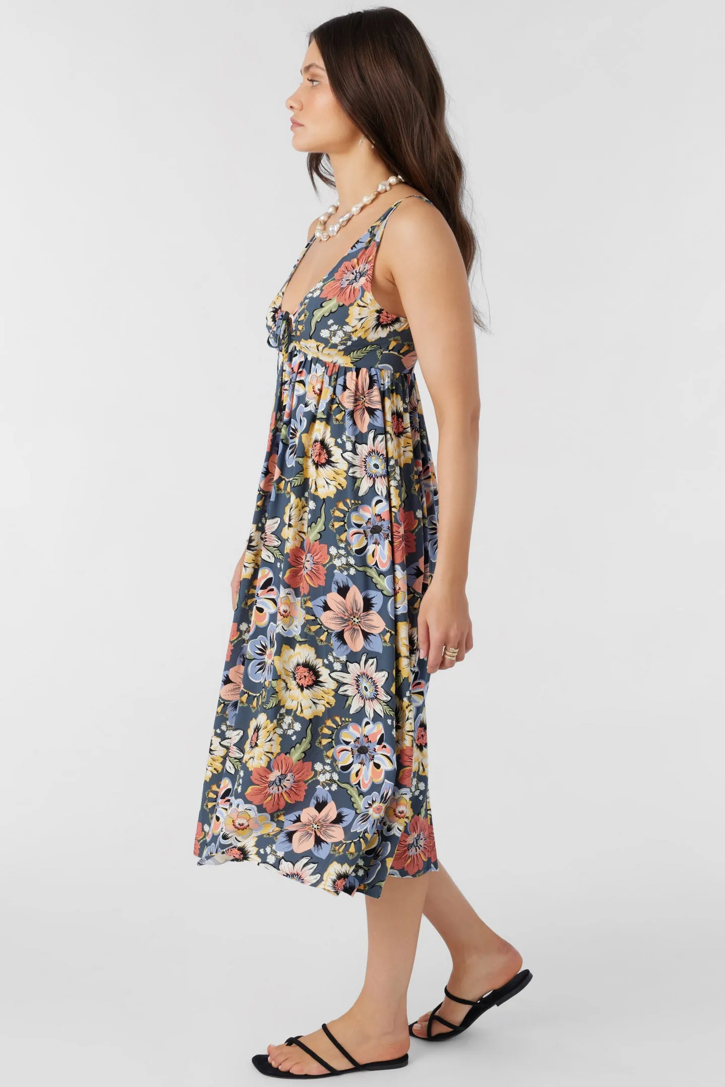 ISSY TALITHA FLORAL MIDI DRESS