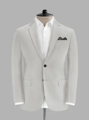 Italian Light Gray Cotton Jacket