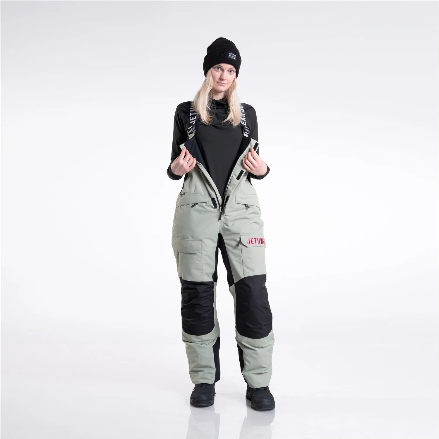 Jethwear Womens Insulated Bib-Pant