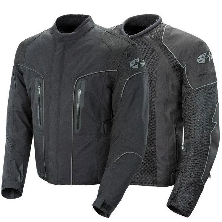 Joe Rocket 'Alter Ego 3.0' Mens Black Textile Jacket