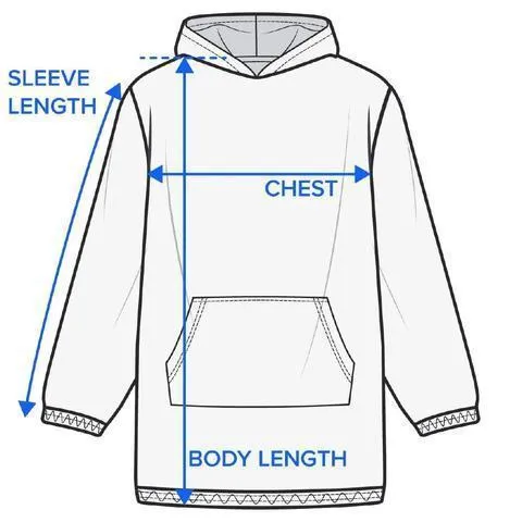 Jumping Dolphin Wearable Blanket Hoodie