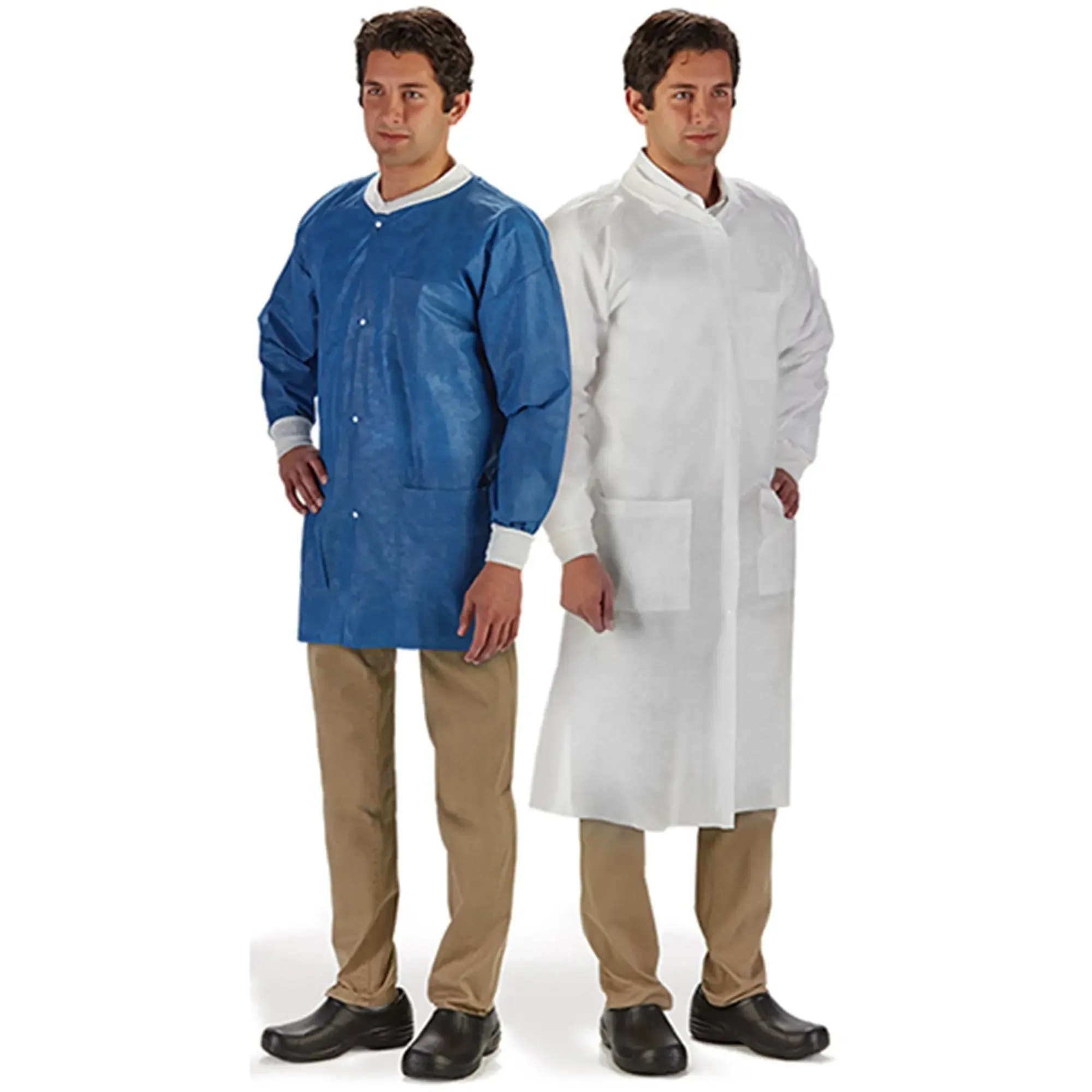 LabMates® Lab Jacket, X-Large, Blue