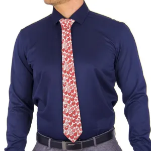 Little Red Hearts Necktie