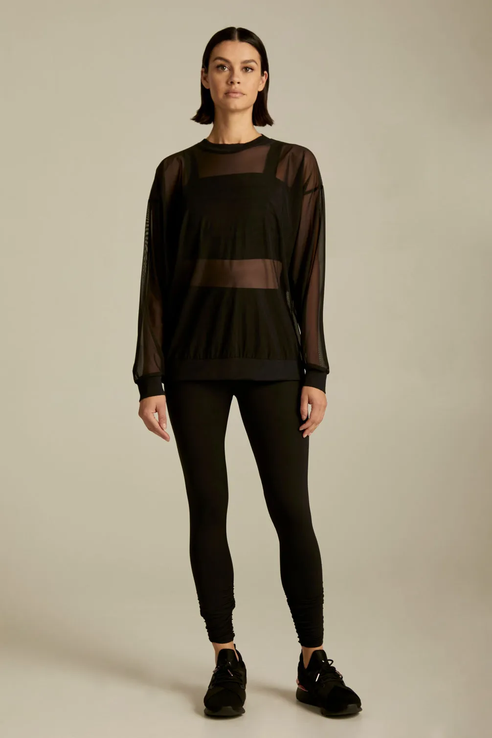 Mesh Sweatshirt