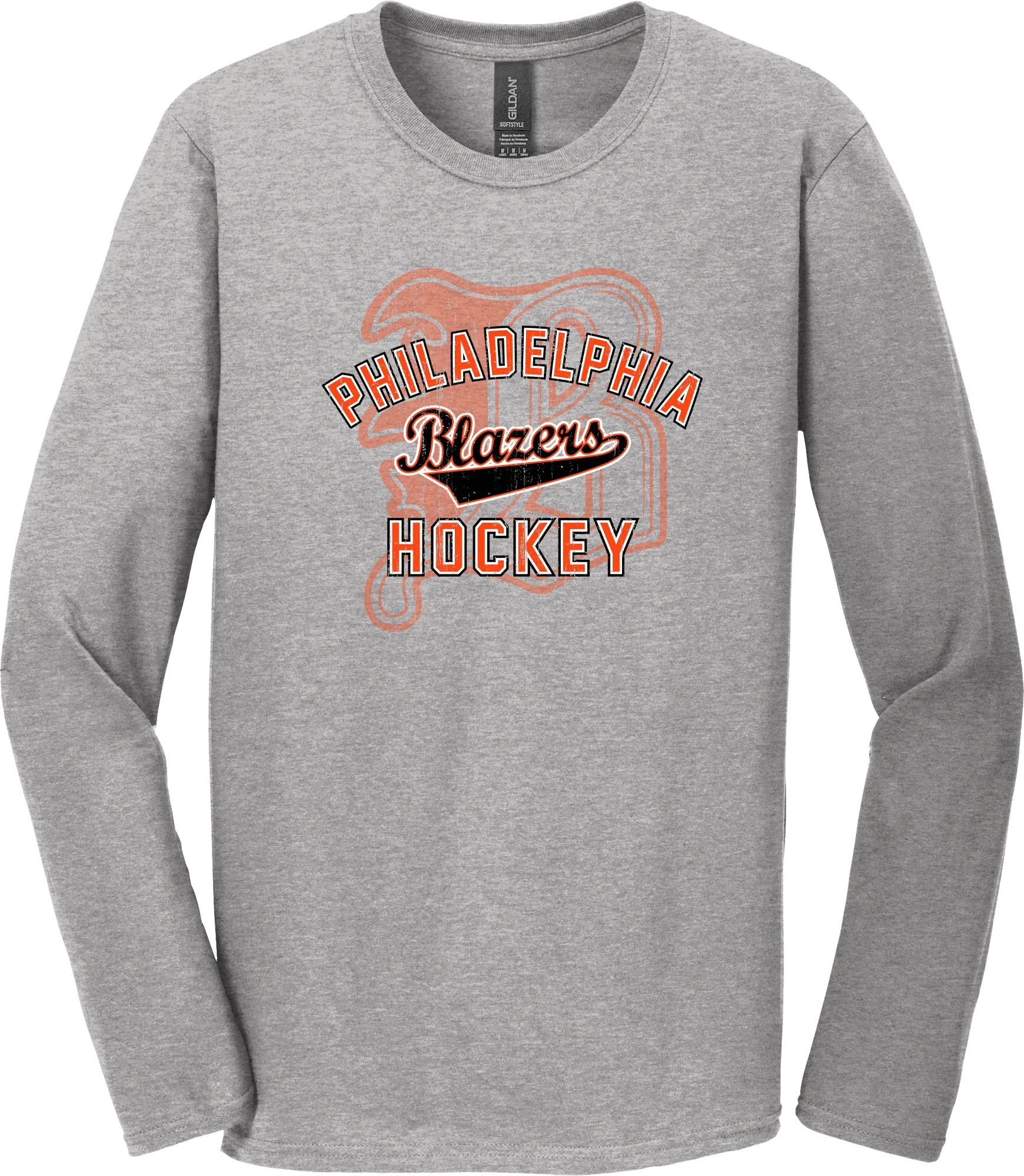 Philadelphia Blazers Softstyle Long Sleeve T-Shirt