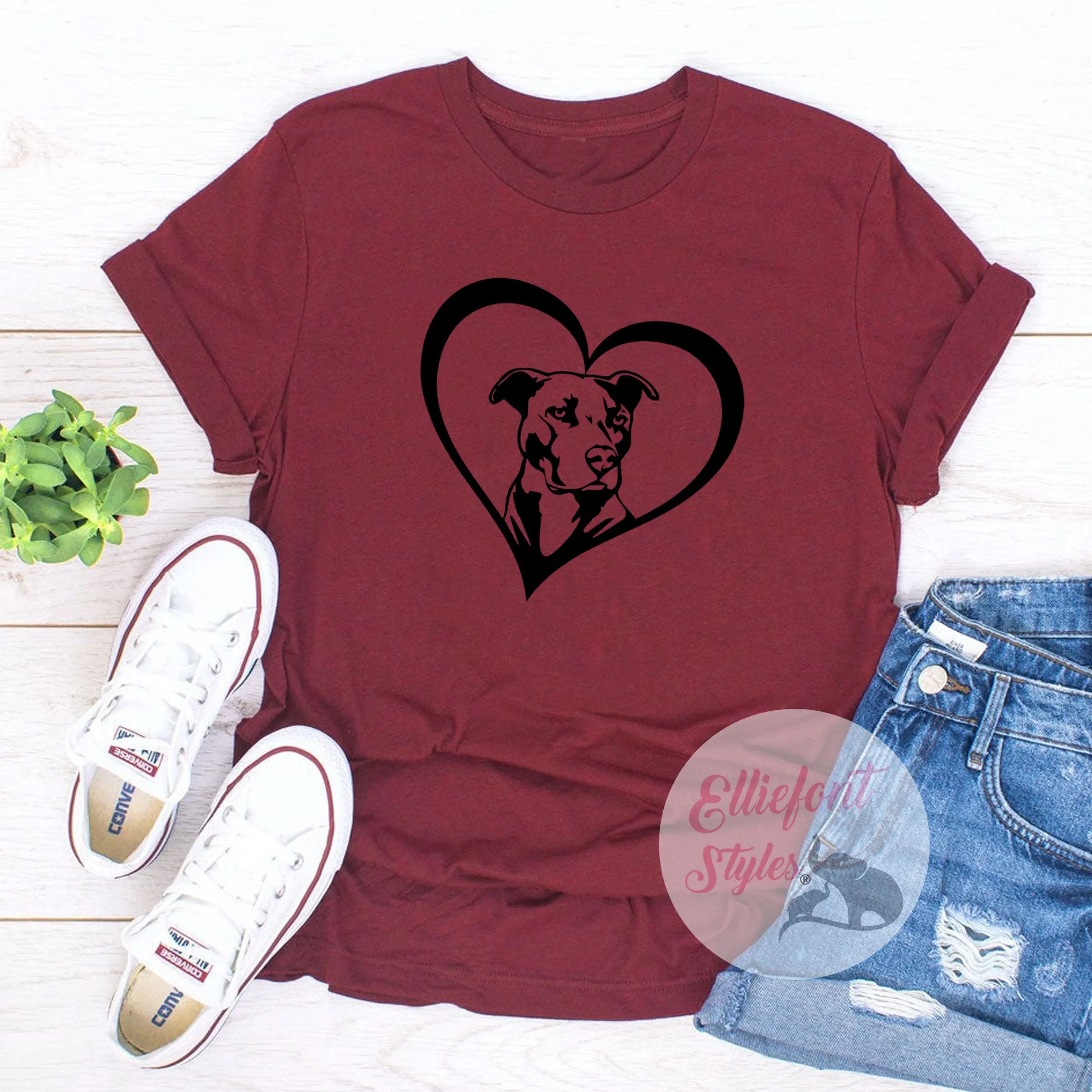 Pitbull Love Tshirt