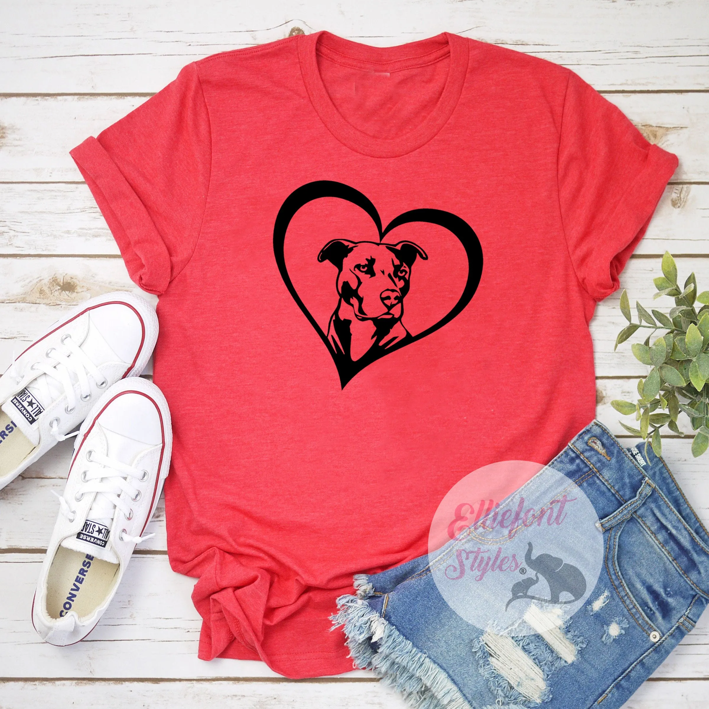 Pitbull Love Tshirt