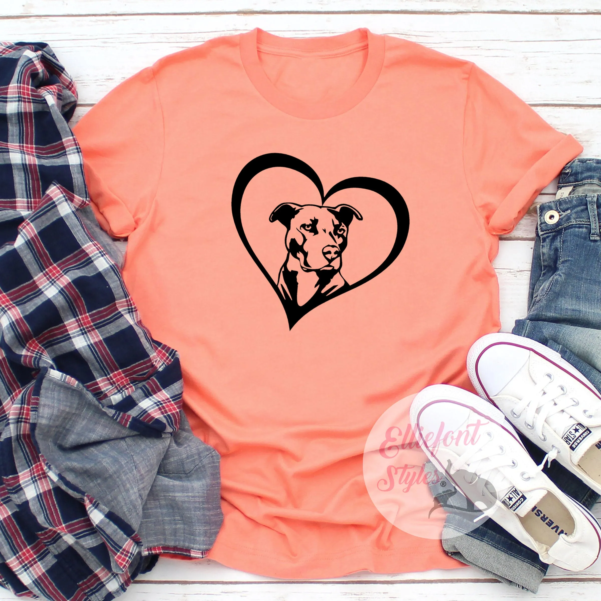 Pitbull Love Tshirt