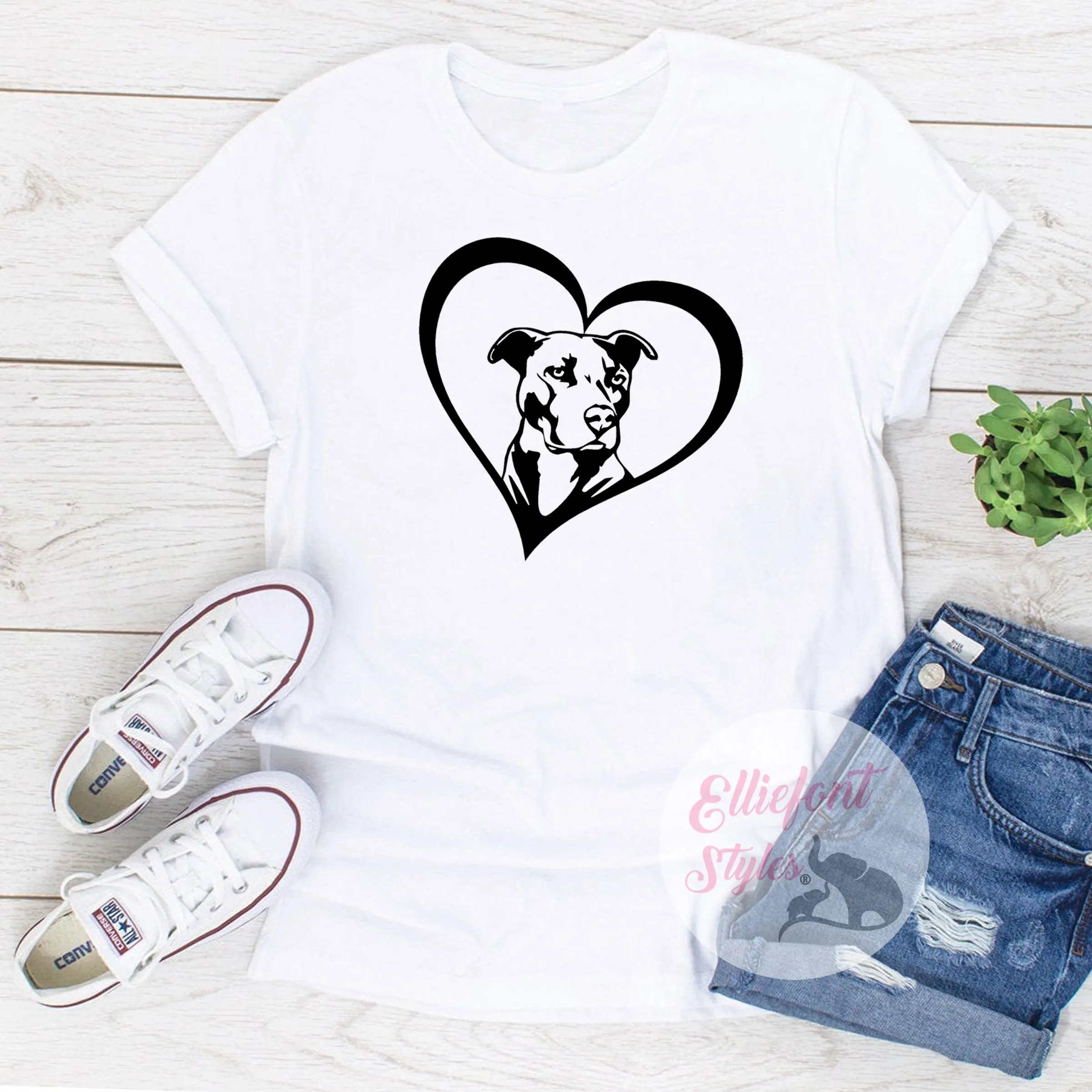 Pitbull Love Tshirt