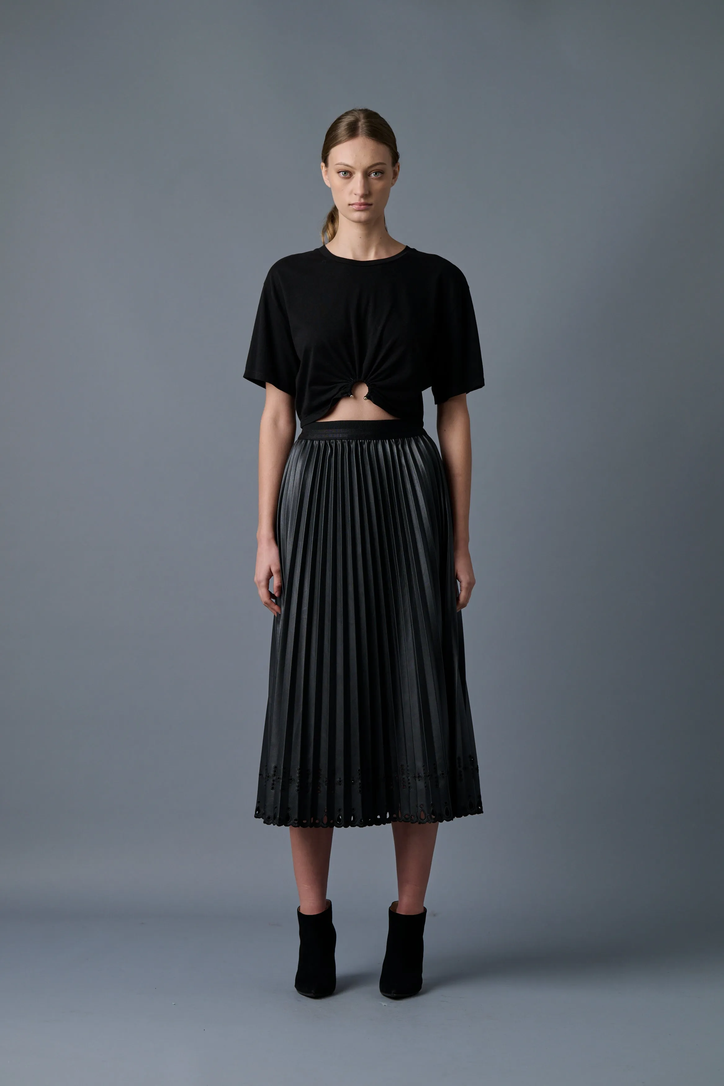 Pleats To Meet You Skirt