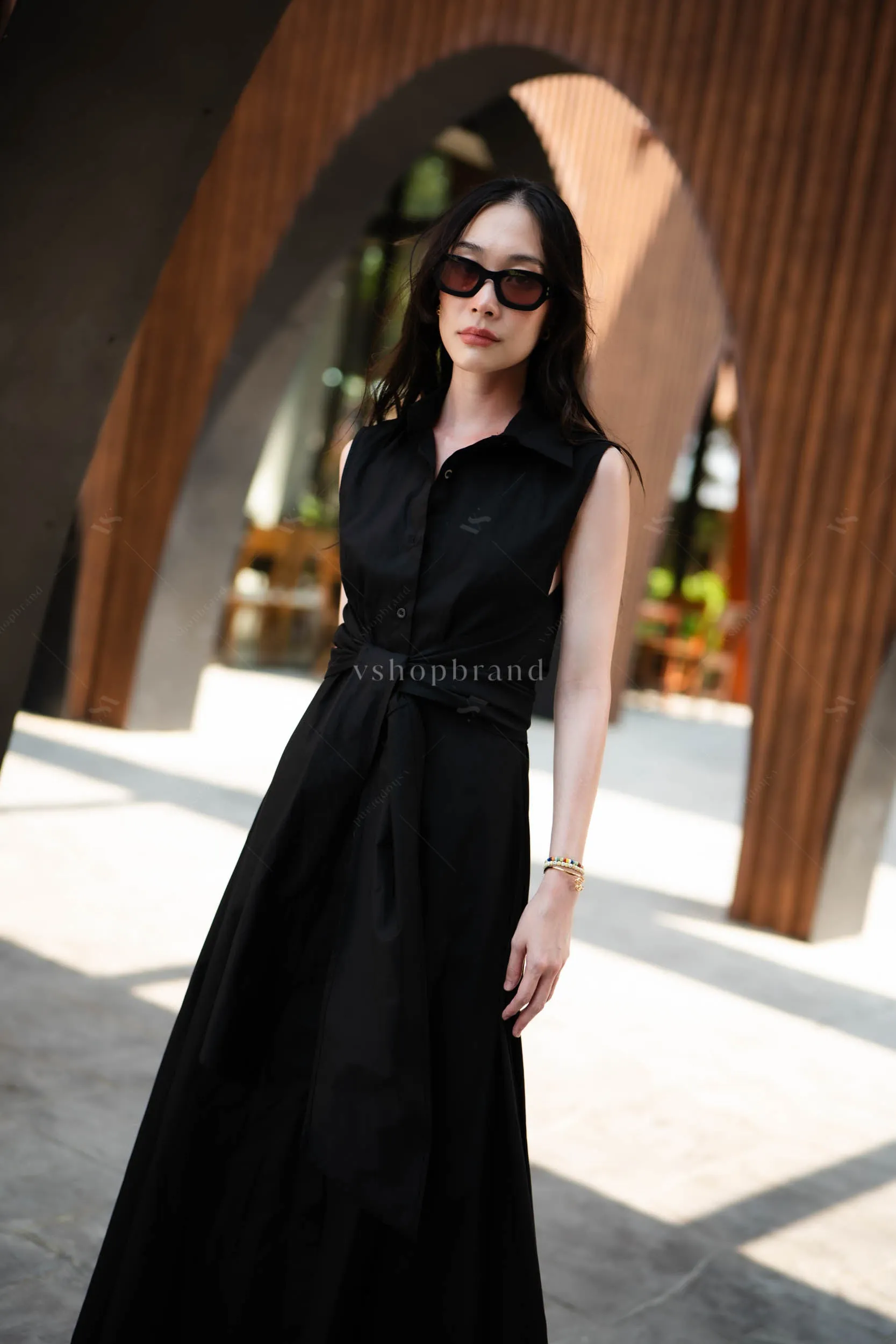 Rome Dress Black