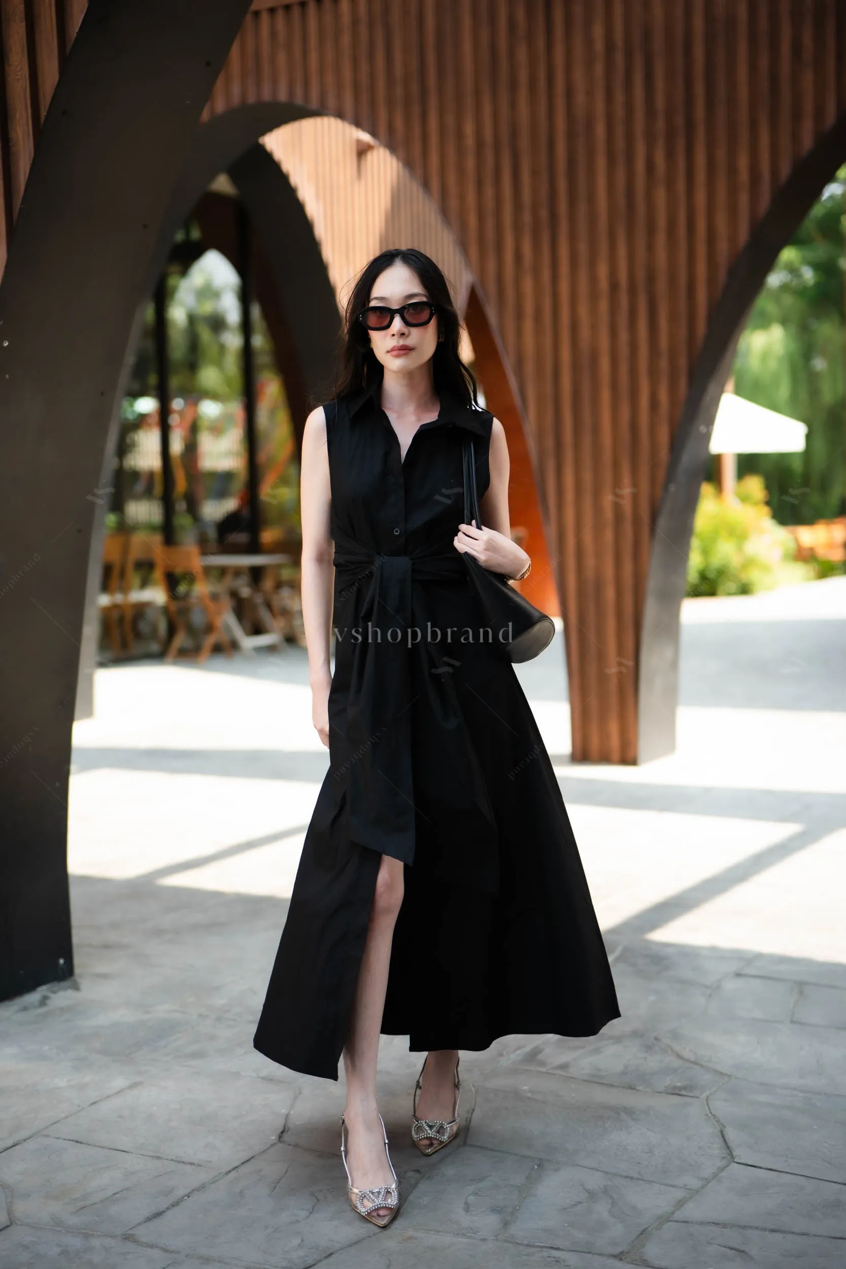 Rome Dress Black