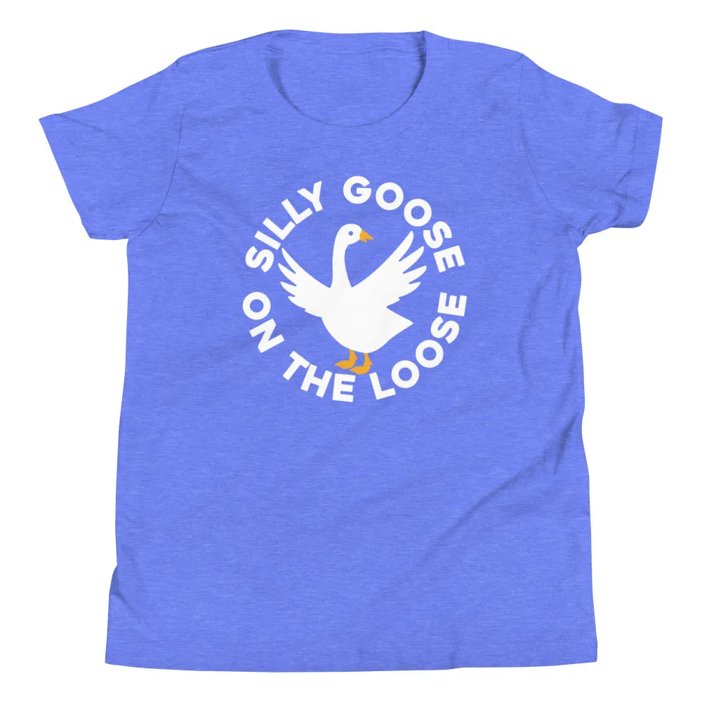 Silly Goose On The Loose Kid's Youth Tee