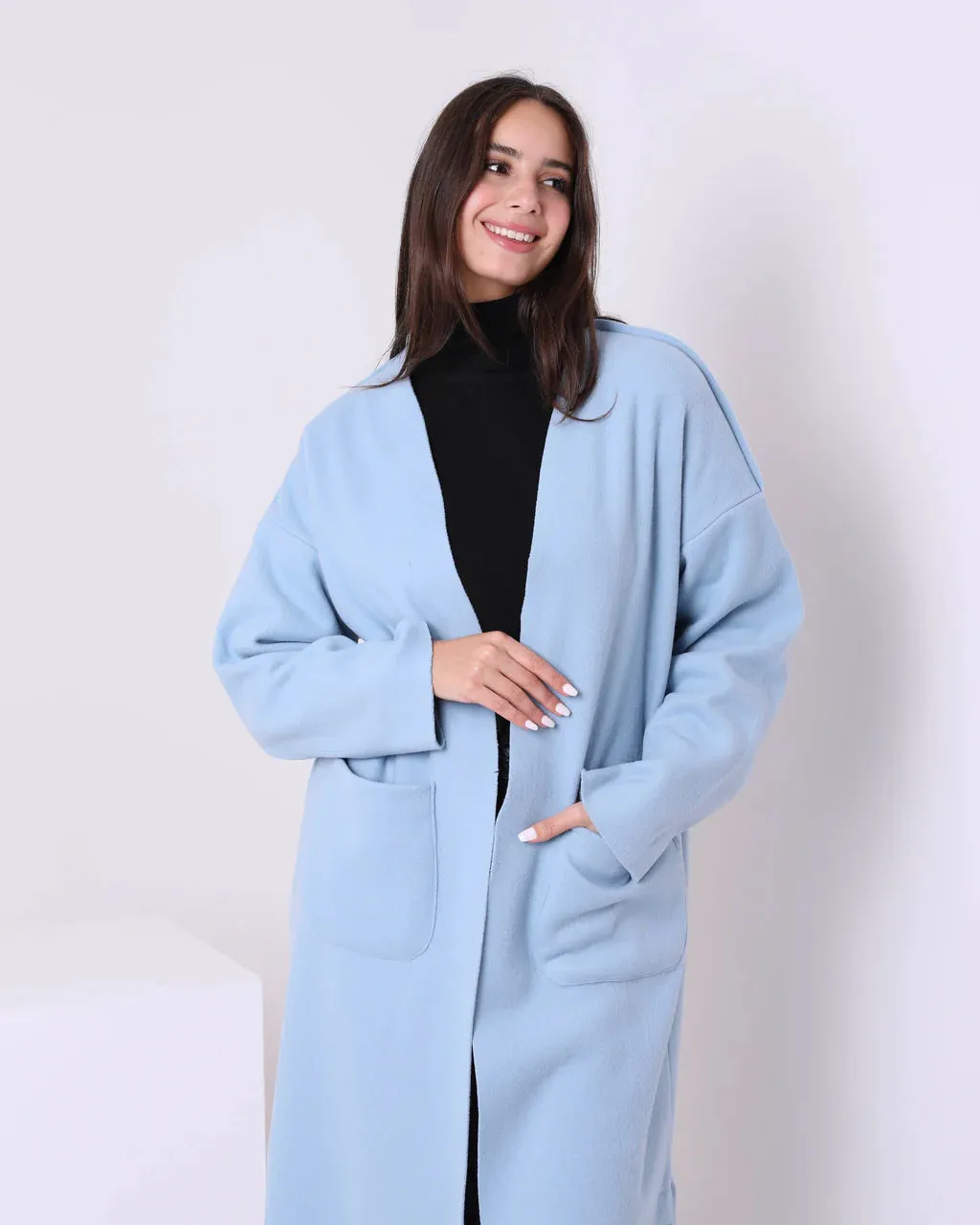 Sleeve Long Cardigan (W705) - Just4Women