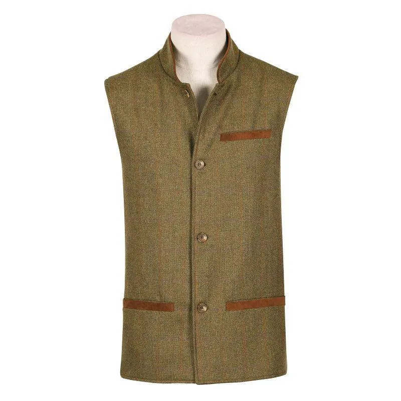 William Powell Tweed Gilet - Melrose