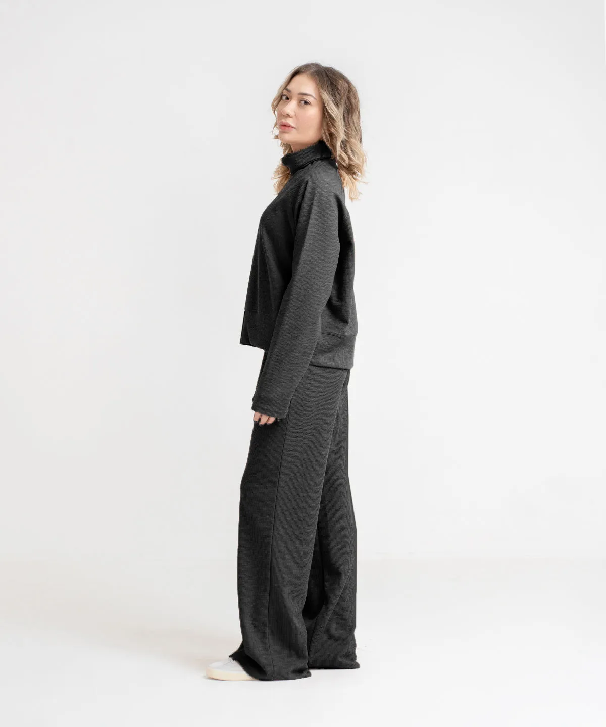 Women's Rib Straight Pants