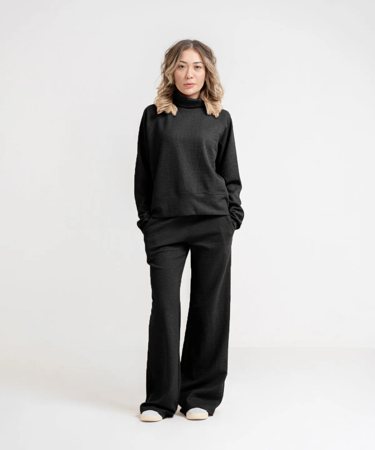 Women's Rib Straight Pants