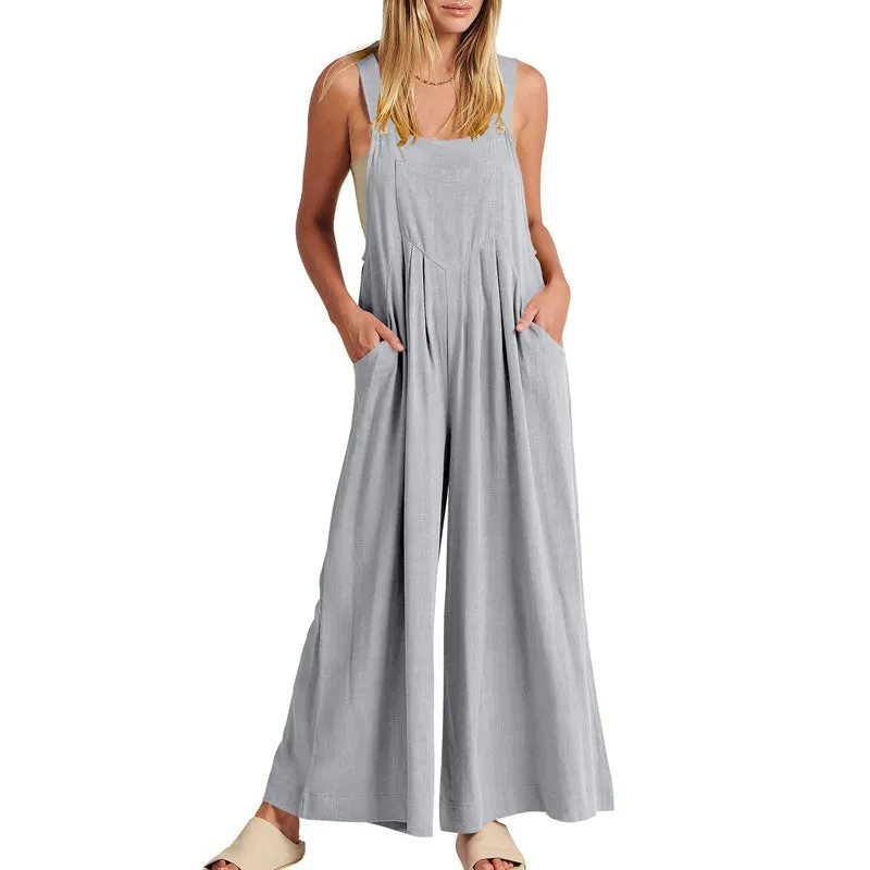 Women's Sleeveless Jumpsuit