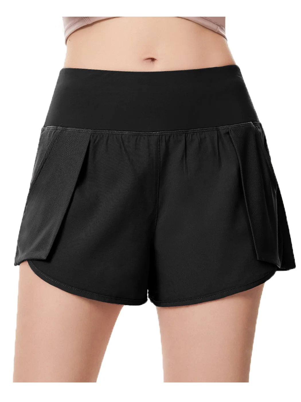 Workout Running Shorts Quick Dry with Pocket by Anna-Kaci