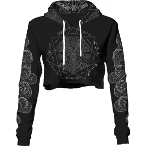 World Tree Crop Hoodie