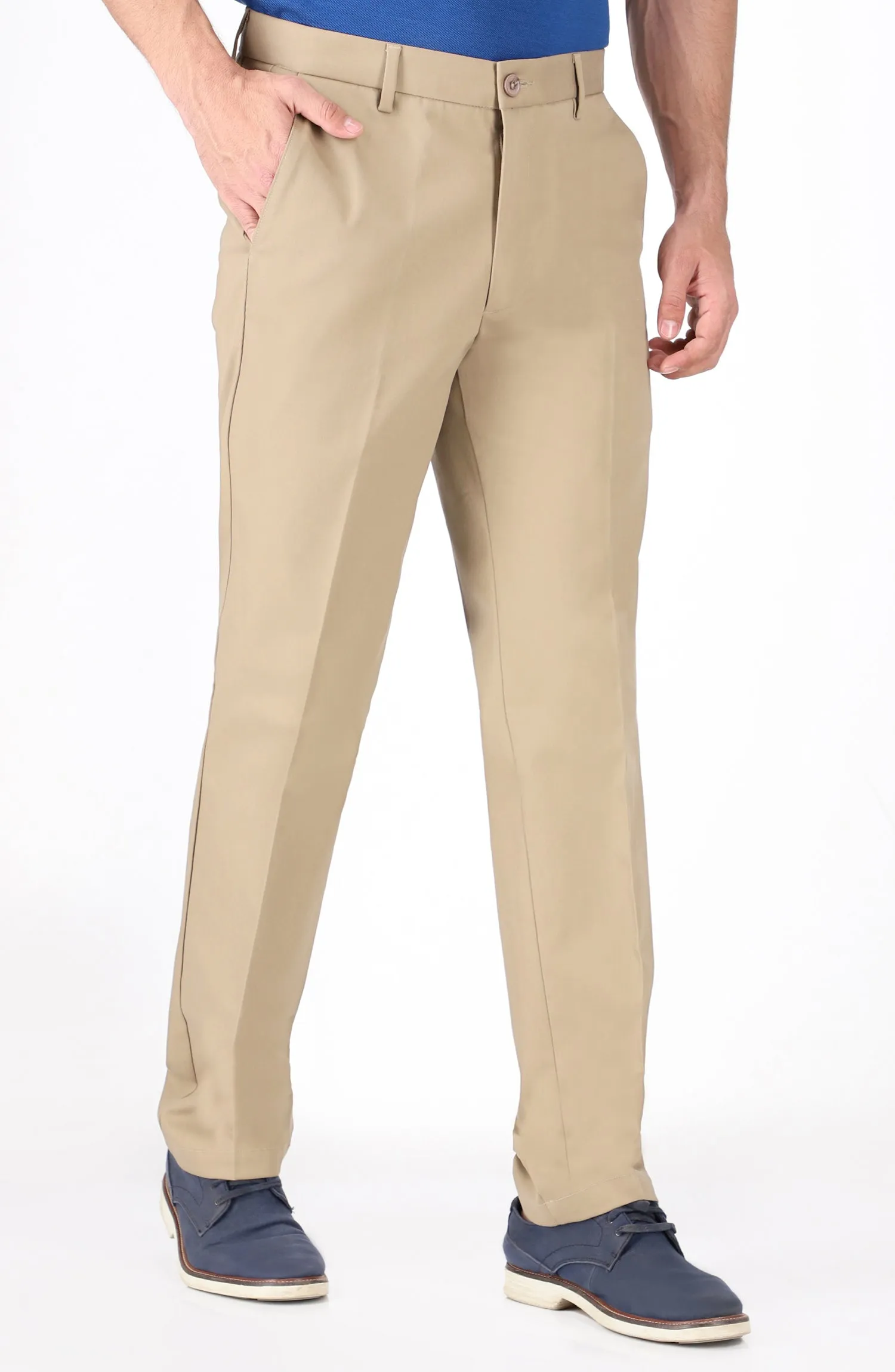 Wrinkle Free Pant - Khaki