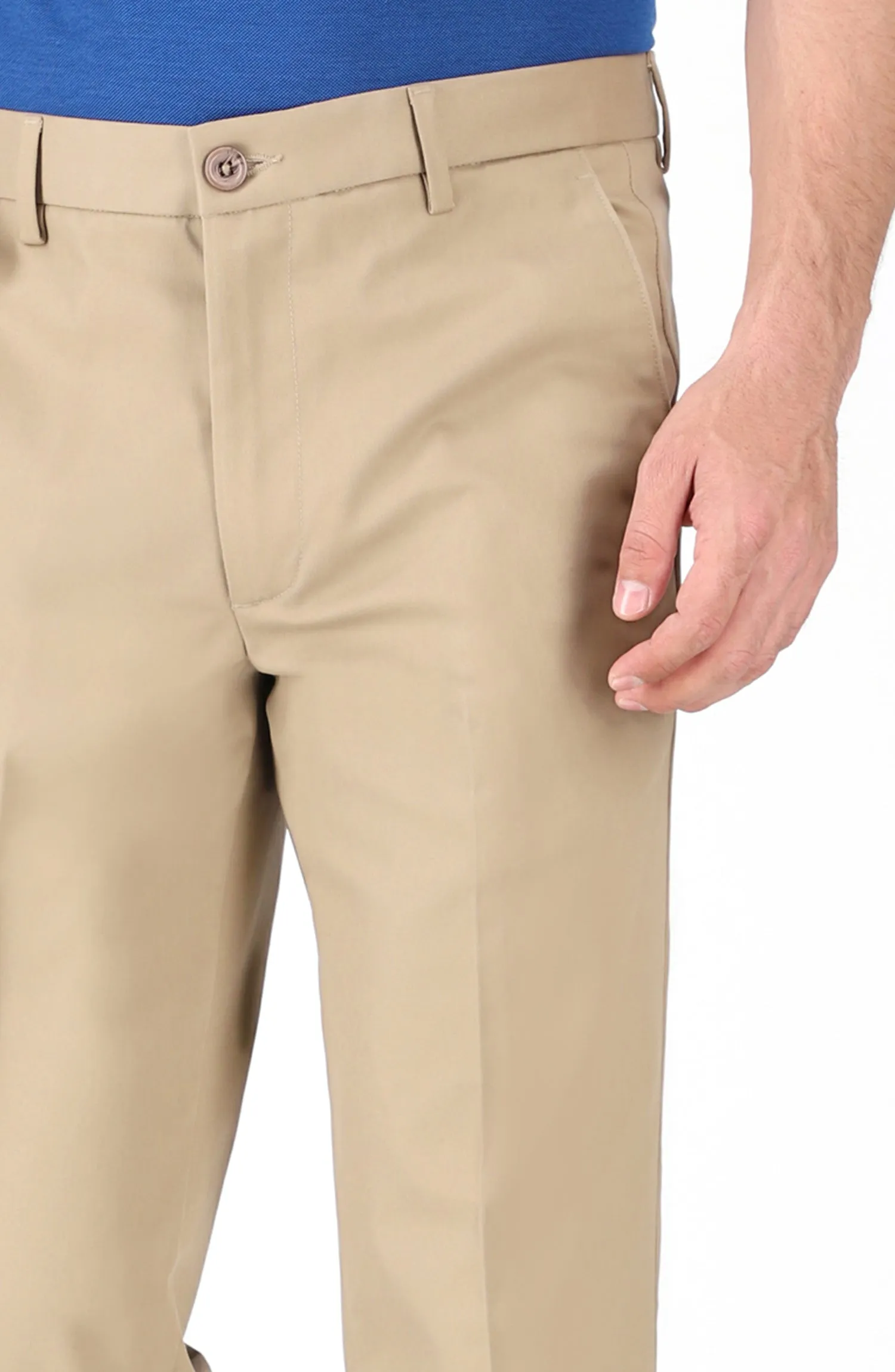 Wrinkle Free Pant - Khaki